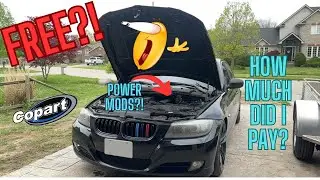 My Copart BMW Cost + Installing A Mod