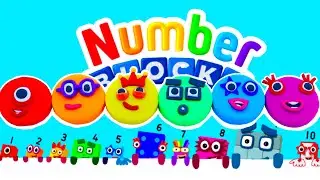 Numberblocks SATISFYING VIDEO | No Music