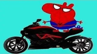 Spiderman vs Frozen Elsa vs Venom vs Joker Maleficent Mermaid Ariel Hulk Peppa Pig Português