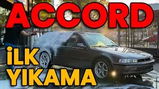 PROJE ARACI İLK YIKAMA | HONDA ACCORD AERODECK