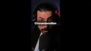 Circumlocution: Spit it out Don! 