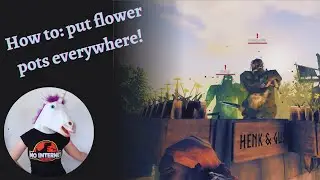 Valheim Buildheim - How to make your favourite flower pot!