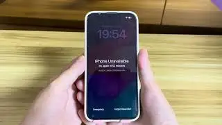 iPhone Unavailable, Try again in 1 Hour on iOS 17, How to Unlock it with the Forgot Passcode Option