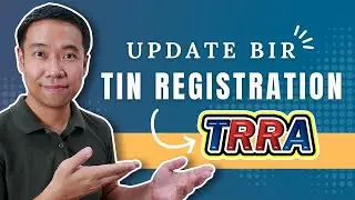 How to Update BIR TIN Registration Thru TRRA | PAANO MAG UPDATE NG BIR TIN REGISTRATION ONLINE