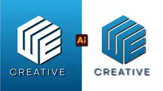 WE Letter Logo Design || Use Polygon Tool || Logo Design #Adobeillustrator #tutorials#graphics-Actor