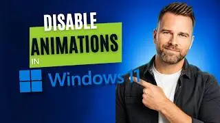 How To Disable Animations In Windows 11