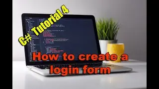 C# with Visual Studio - How to create a simple login form