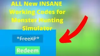 ALL New INSANE Working Codes For Monster Hunting Simulator | June 2020
