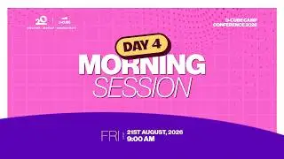 D-CUBE CAMP CONFERENCE 2026 | EXPLOITS | 21ST AUGUST, 2026 | DAY 4 MORNING
