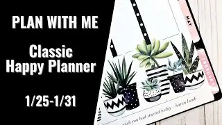 PLAN WITH ME | CLASSIC HAPPY PLANNER