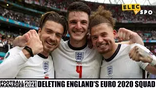 What If England's Euro 2020 Squad Were DELETED? Football Manager 2021 Experiment