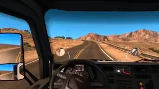 American Truck Simulator - Oxnard to Jackpot (Logitech G25)