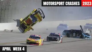Motorsport Crashes 2023 April Week 4