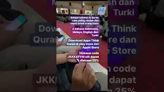 App Think Quran sudah ada di Apple Store