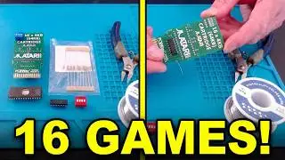 Make a 16 game Atari 2600 multi cart!?!