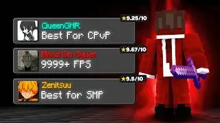 I Tried My Subscribers Minecraft PvP Packs | FPS Boost
