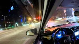 GoPro Hero 4: Night Time Car Lapse