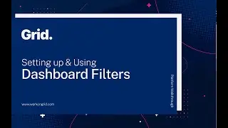 Setting up and Using Dashboard Filters