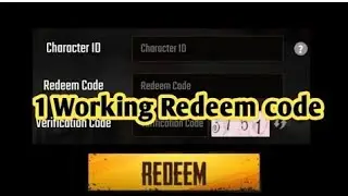 TODAY NEW REDEEM CODE PUBG MOBILE !1 New Working Redeem Codes rewards | PUBG REDEEM CODE TODAY 2021