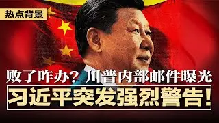 习近平突向省级高官发出警告，释放什么信号？败了咋办？川普内部邮件被曝光；中国股市上涨，出现更多经济复苏迹象；发10兆国债救经济？只能塞塞牙；中国农村娃也流行啃老 | #热点背景20241106