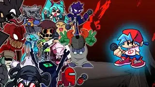 FNF Madness 🎧 But Everyone Characters Sings It VS Tricky
