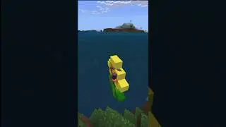 Making a pool on Minecraft. 