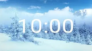 10 minute winter timer with alarm countdown timer | 10 minute timer | countdown | alarm