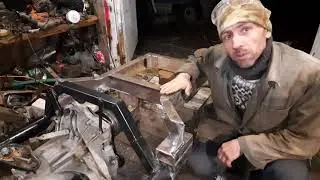 Собираю мини трактор. Доделываю раму.