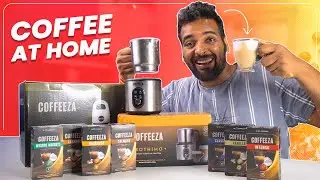Premium Coffee 🔥 at Home Coffeeza | Finero Next Coffee Machine & Frothimo Milk Frother⚡
