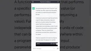 What is the difference between a function and a method?