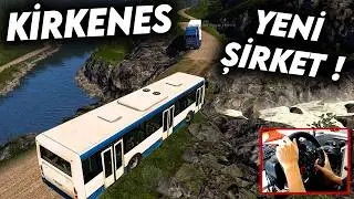 KİRKENES BELEDİYE OTOBÜSÜ !!! ÖLÜM TURİZM ETS 2 MOD [ Logitech G29 ]
