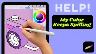 What to Do if Your Color Spills | Procreate ColorDrop Fix