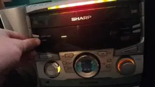 Sharp CD C3900 Shelf Stereo
