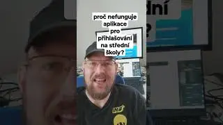 proč nefunguje aplikace pro přihlašování na střední školy? #it #cermat