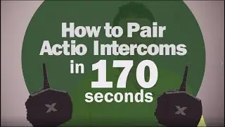Speak Easy Actio Demo - How To Pair Intercoms