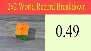 2x2 World Record Breakdown | Maciej Czapiewski | Cube Techniques
