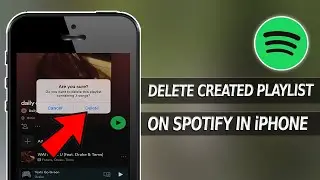 How to Delete Playlist on Spotify in iPhone?