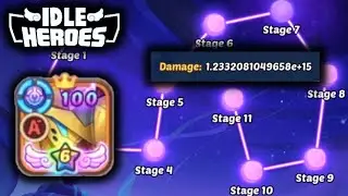 IDLE HEROES - A6 DTV IN BROKEN SPACES STAGES 10 & 11