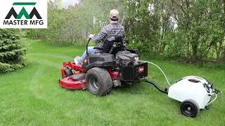 Master MFG: 12-Gallon Tow-Behind Spot & Broadcast Sprayer Overview