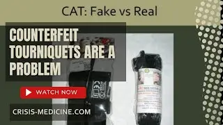 Counterfeit tourniquets are a problem
