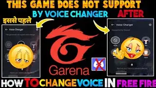 Game space voice changer not supported | this game does not support voice changer realme 8