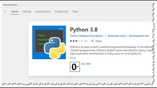 Почему при запуске python.exe открывается Microsoft Store?