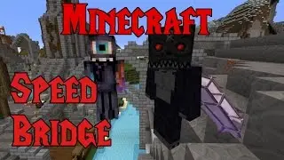 Minecraft Speed Build - Speed Bridge for a Monkey!
