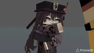 Hey kamu/MINECRAFT P3D animation by @its_damz