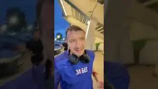 Тренировка с ускорениями. 5 кругов вокруг стадиона быстро и 5 медленно. Удалось ускориться до 4.11