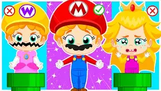 Nuevo vídeo ¡Disfrázate de Mario Bros!🌟Groovy juega a vestir a Phoebe como los personajes de Mario