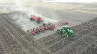 Steckler Farm Seeding 2021 Colonsay Saskatchewan