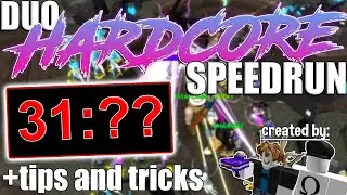 DUO SPEEDRUNNING HARDCORE (Golden Pyro & Accel - only special towers)