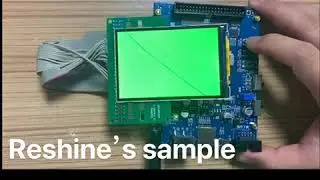 Reshine 3.5 inch 320x480 vertical tft lcd display with MCU interface