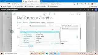 Dimension Correction in Ledger Entries | New Features of Dynamics 365 Business Central 2021 Wave 1